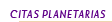 Citas Planetarias (258)